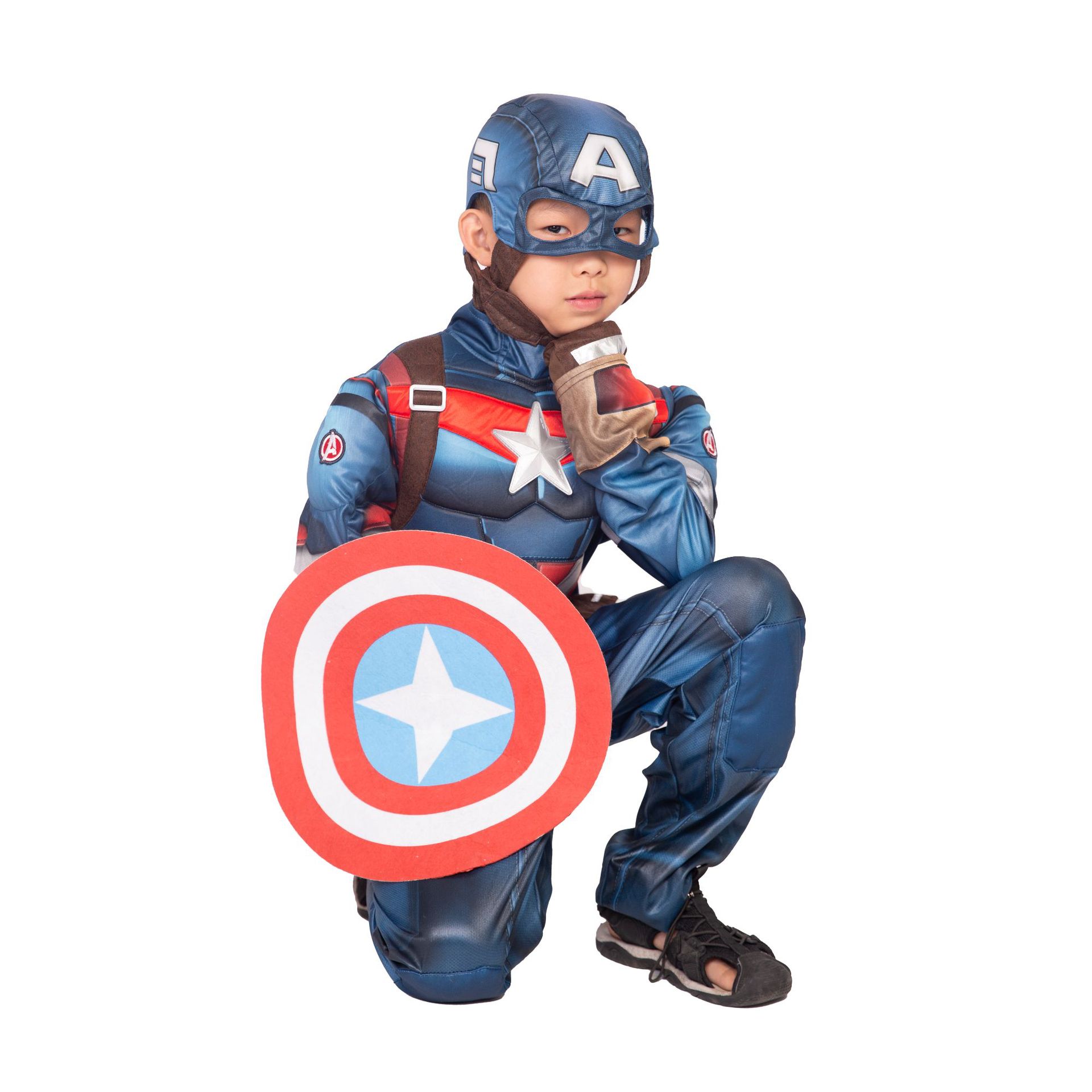 Marvel Christmas Avengers Family Pack Muscle Suit Children's Costume Cosplay Character Costume Performance Costume