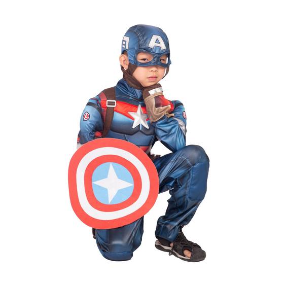 Marvel Christmas reunion family barrel muscle clothing children's clothing cospaly character play costume performance clothing