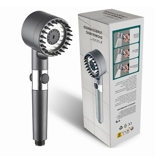 Shower light luxury bathroom bathroom powerful filter pressurized massage shower shower head water spray head wearing spray shower head