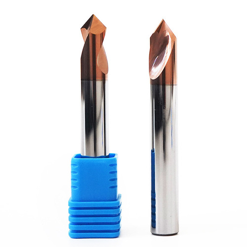 55 degree 2-edge center drill for steel 90 degree sharp angle high hardness alloy coated tungsten steel center drill CNC tool