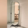 设计师落地艺术旋转穿衣镜