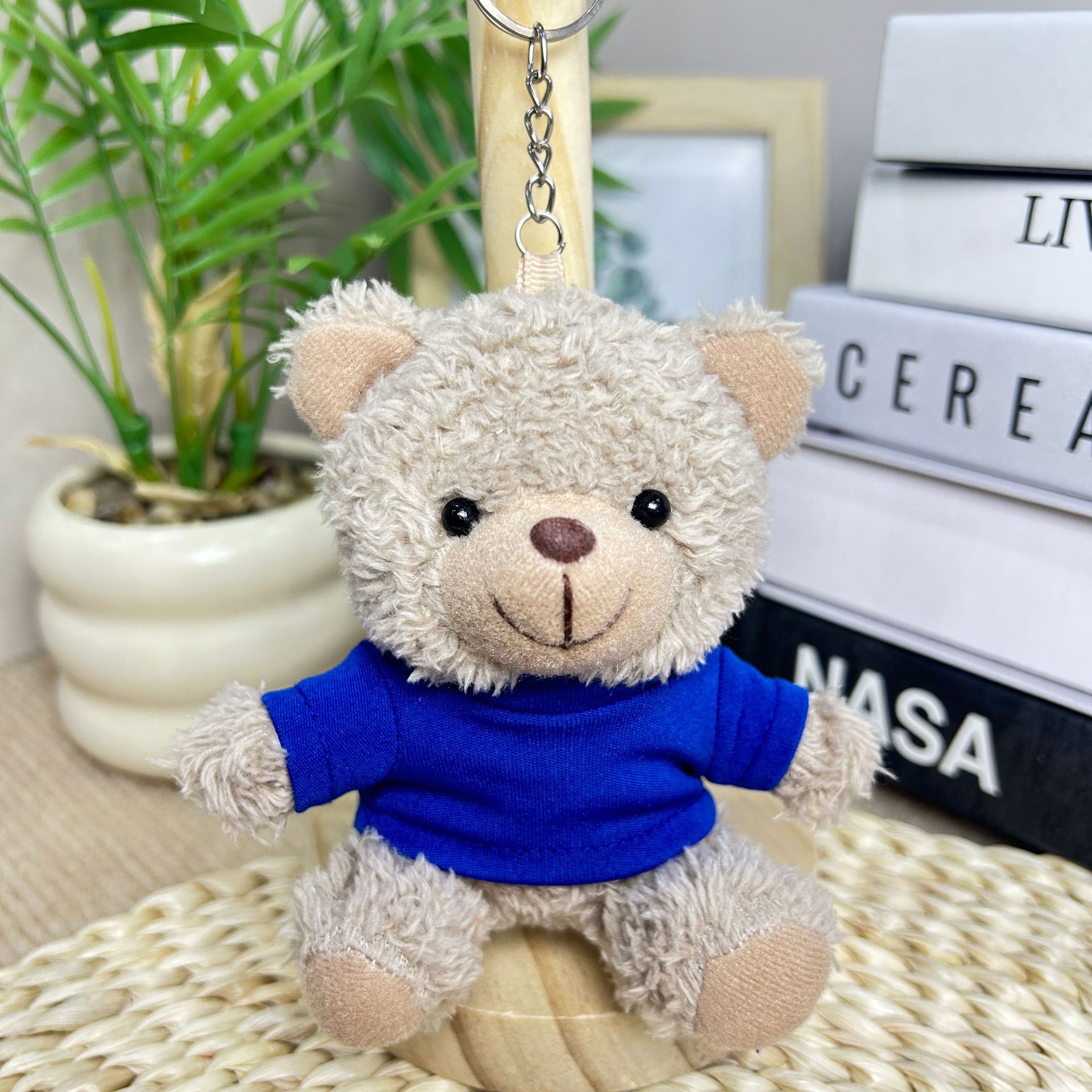 Colgante camiseta Teddy Bear muñeca Teddy Bear muñeca juguetes de peluche temporada de graduación logotipo corporativo regalo muñeca tela