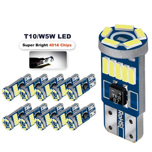 Extra Hard New Decoding Width Light T10 4014 15Smd Width Light High Brightness Reading Light Car Stepless