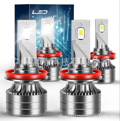 Ön faralar: headlight suit combination headlight - x11-gunmetal-color-4-pack-h11h11