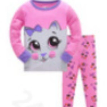 От 3 до 8 лет 651 длинный рукав розовый кот. Роза красная, Тигр, 2801, Лебедь