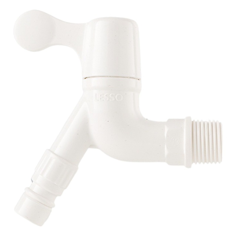 Liansu plastic washing machine faucet 4 points PVC engineering dedicated faucet public places outdoor faucet