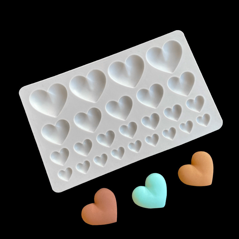 Molde de Silicona en Forma de Corazón para Repostería y Chocolate image 4