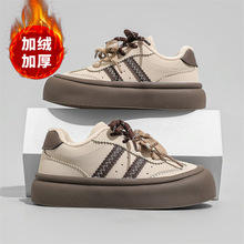 童鞋女童二棉鞋加绒保暖2025冬季新款儿童运动板鞋中大童女孩潮牌