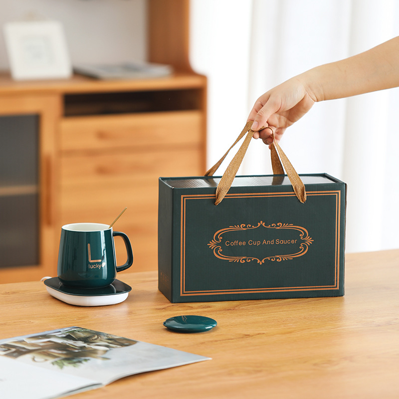 新暖暖杯55度加熱器自動(dòng)恒溫寶暖杯墊電保溫底座水杯子熱牛奶神器