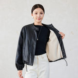 Màu đen Fleece dày