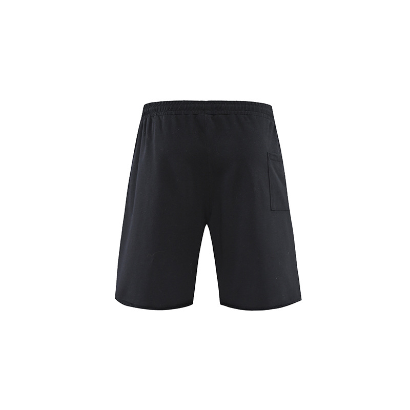 Nuevo algodón deportes casual cropped pantalones humedad wicking verano Pantalones medio color sólido fitness correr baloncesto entrenamiento pantalones cortos hombres