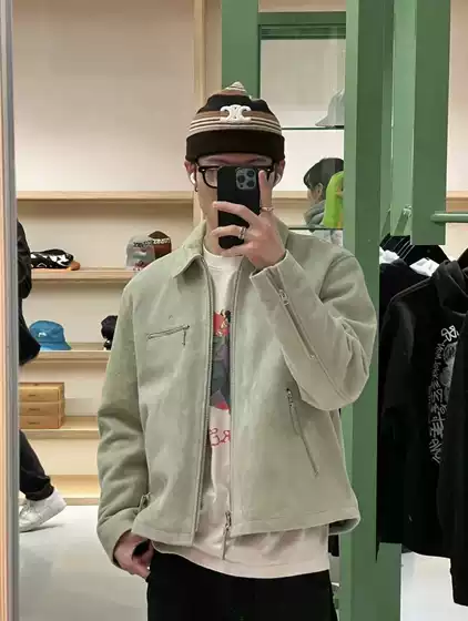 2025 Fall New Arrival Men's Jacket AliExpress Amazon Cross-border Wholesale American Loose Fit Lapel Casual Outerwear