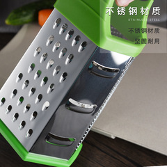 家用不鏽鋼刨絲器紅蘿蔔絲土豆6面刨多功能擦絲器瓜果蔬菜刨絲器