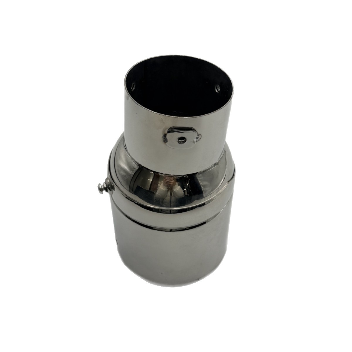 Specialized tailpipe for car exhaust modification, stainless steel single-tube exhaust pipe decorative accessory, universal exhaust cover