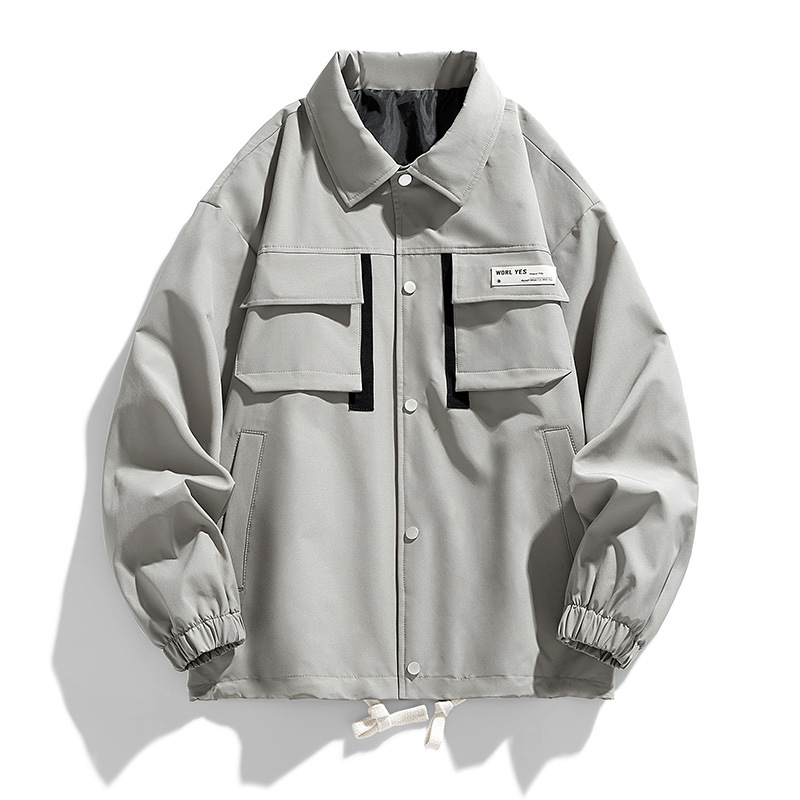 Men's Clothing L-9Xl Workwear For Spring And Autumn New Products Loose Trendy Large Men's Clothing Jacket_voghion.com