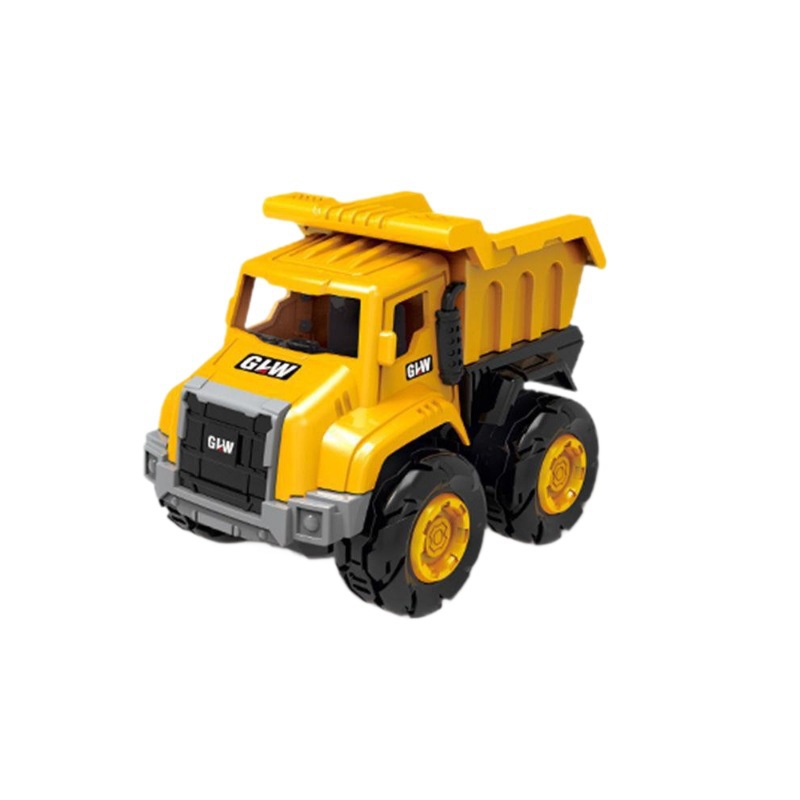Juguetes de ingeniería de aleación transfronteriza para niños mezcladores resistentes a la caída para niños excavadoras modelo de inercia
