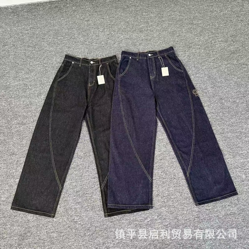 跨境外贸潮牌mertra刺绣字母卫裤高街嘻哈说唱街头宽松休闲长裤男|undefined