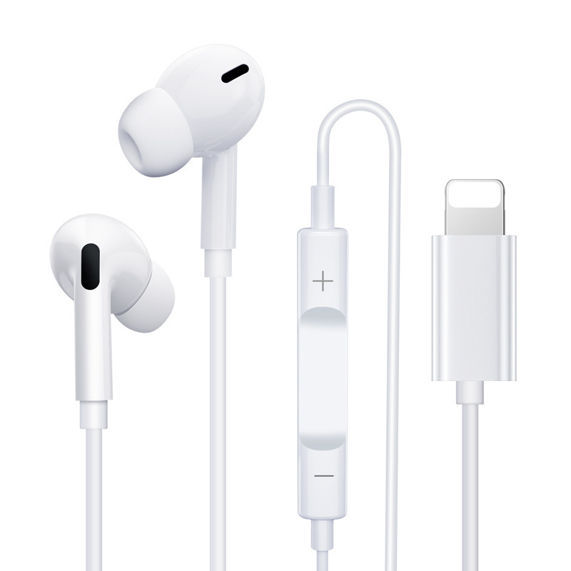 iPhone ワイヤー制御ポップアップヘッドフォン Apple Android Huawei ダイレクトプラグ有線音楽タイプ C インイヤータイプに適しています|undefined