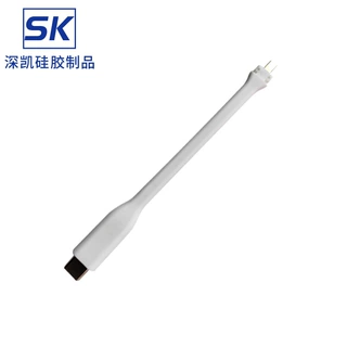 工厂硅胶包铁件加工 充电宝数据线机械配件硅胶管连接件橡胶包铁