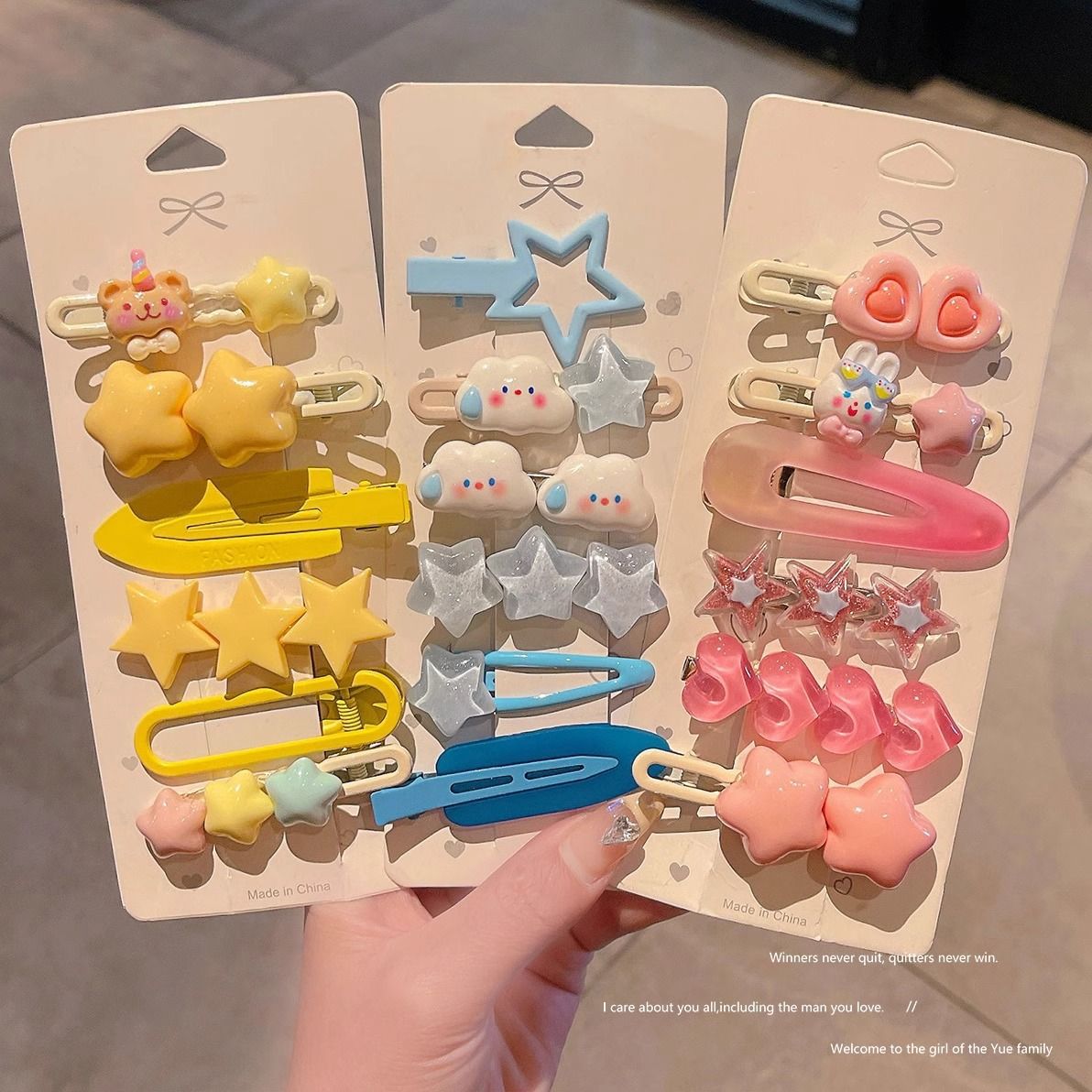 La nueva horquilla de dopamina rosa, la horquilla de flequillo lateral de alta calidad, los accesorios para el cabello de principios de primavera dulces y lindos, la pinza lateral de todo fósforo