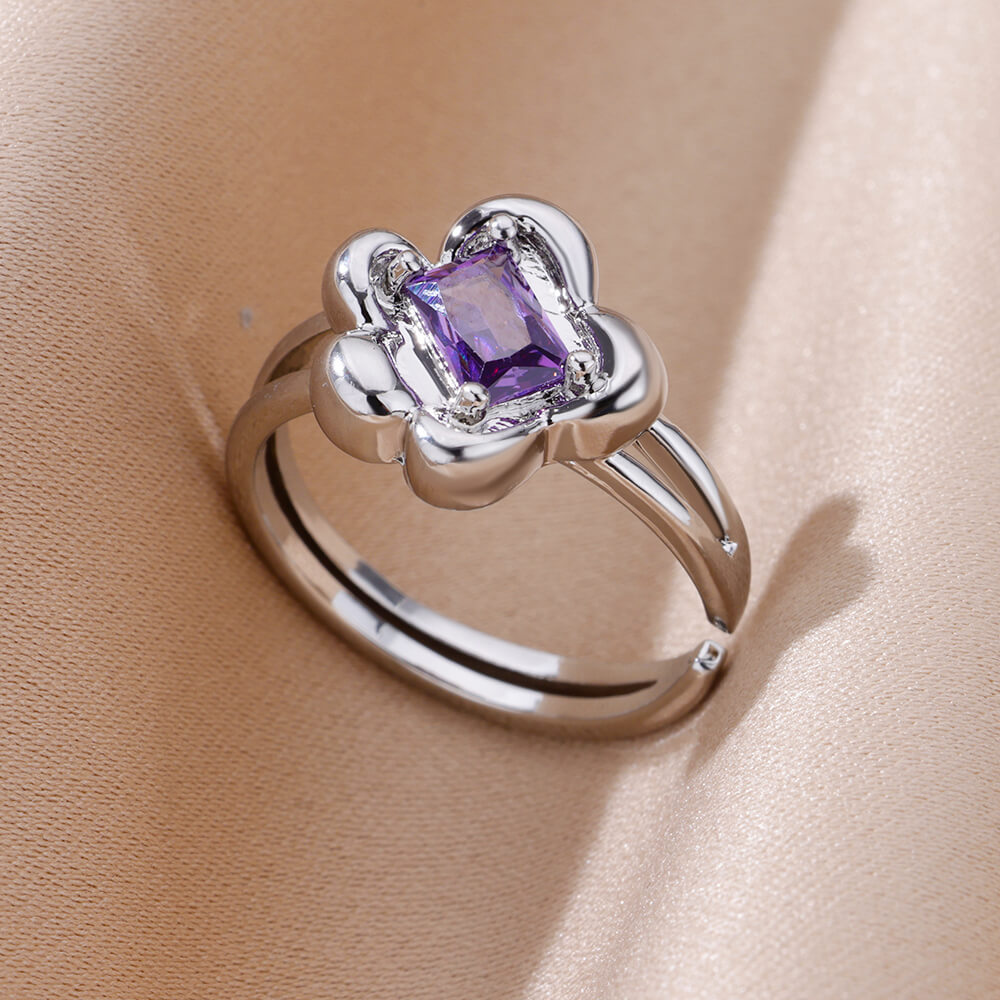 10g Weight Zircon Inlay Material Rings Classification Adjustable Ring Size 1 Piece Quantity Daily Occasion Copper Material Irregular, Heart Shape Pattern All Seasons Season Women's Gender Plating Design Elegant, Simple Style Style Wholesale Jewelry Elegant Simple Style Irregular Heart Shape Copper Zircon Plating Rings 25