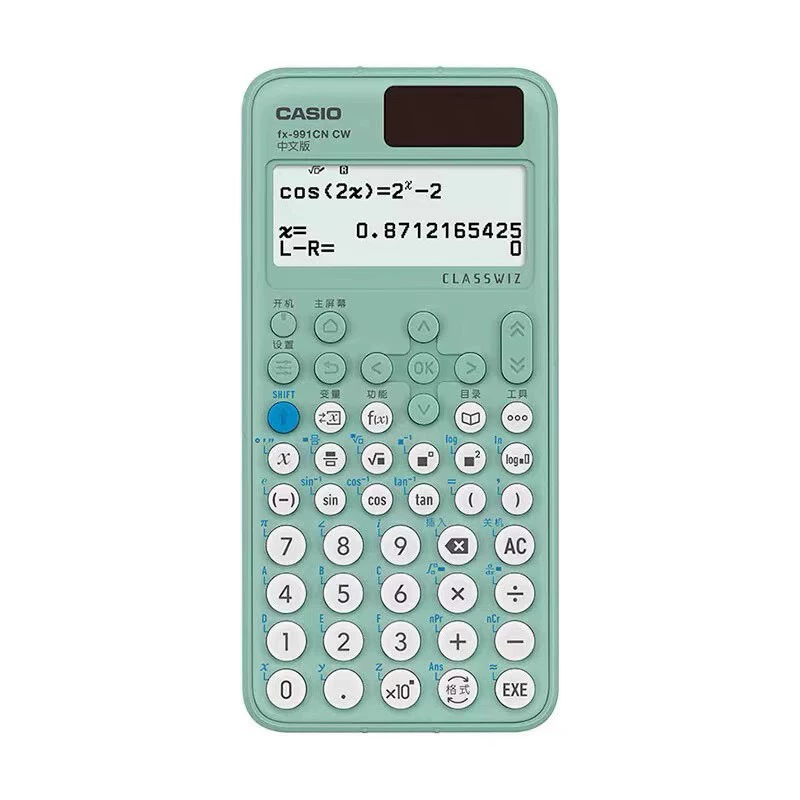 Scientific Calculator Casio FX-991CN ClassWiz — multi-function, exam-approved, solar+battery