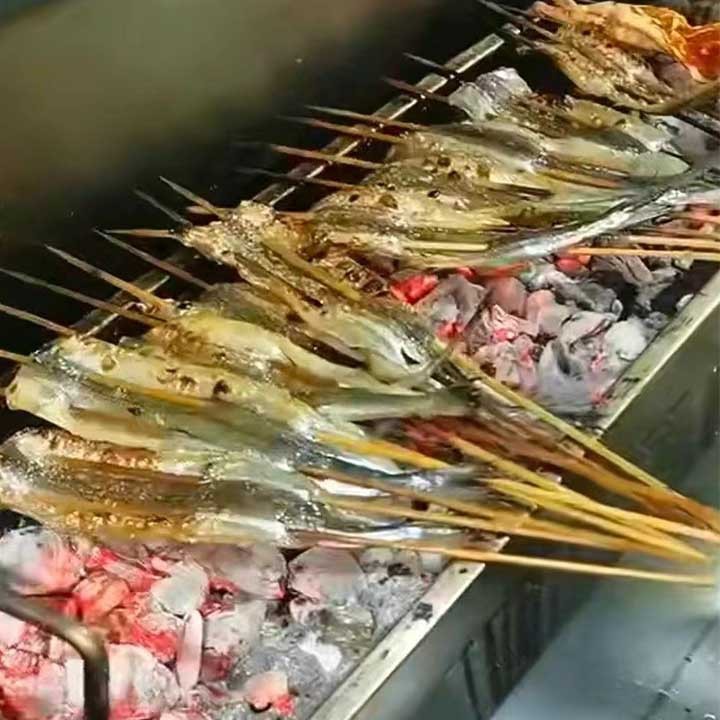 バーベキュー9-20センチ馬歩魚乾500g棒魚針魚片海鮮干物ホテル用|undefined