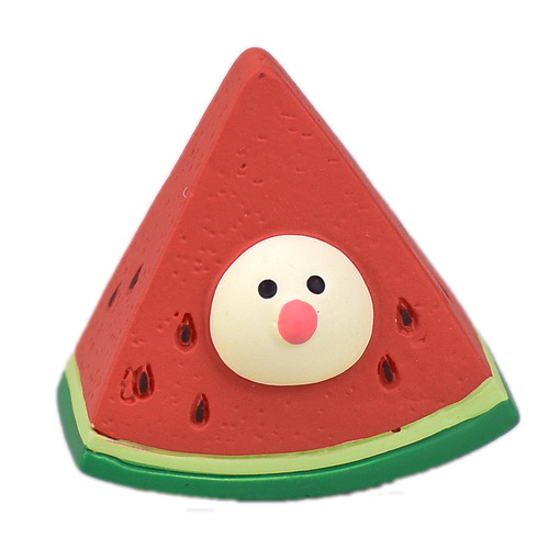 Zakka ins girly cute cat decoration small ornaments watermelon bird food toy micro scene shooting props
