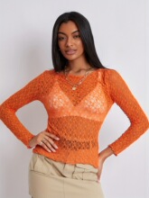 12735 Sexy Lace Mesh ave Edge T-Shirt �Ը���˿T�� �羳ר