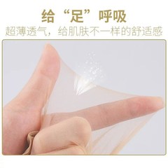 廠家批發水晶絲襪女子天鵝絨超薄款隱形襪透明短款春夏秋款毛襪子