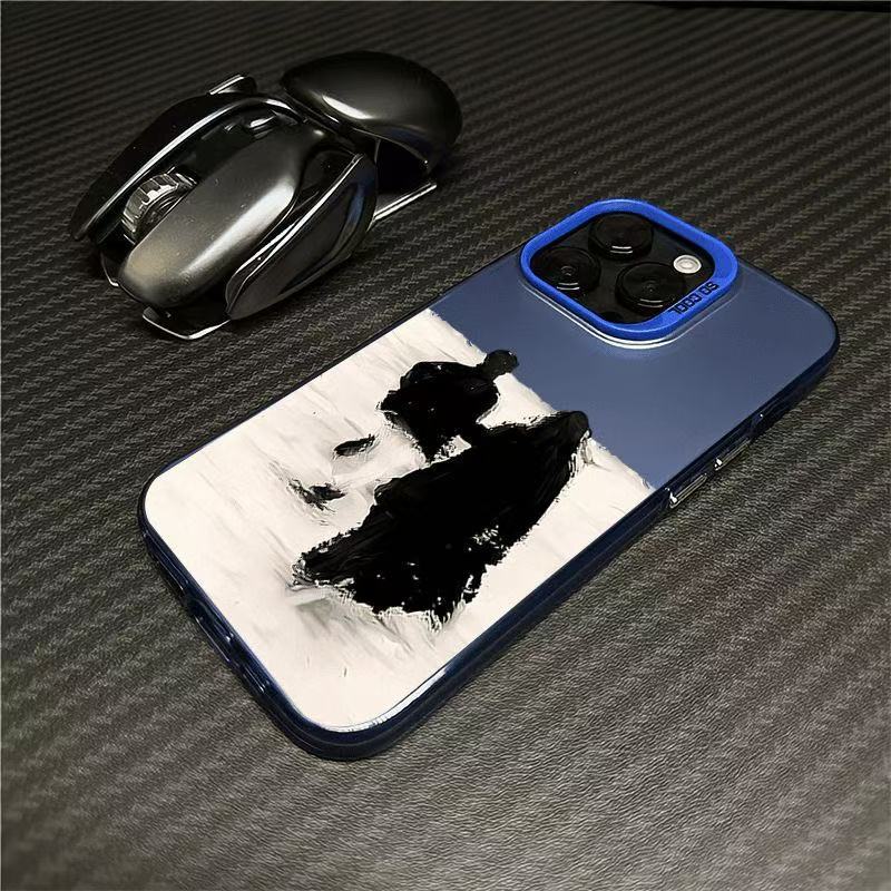 Nuevo estilo de nieve mano a mano para iPhone 16 funda para teléfono móvil Apple 15promax/14 Europa y América 13pro12 romance