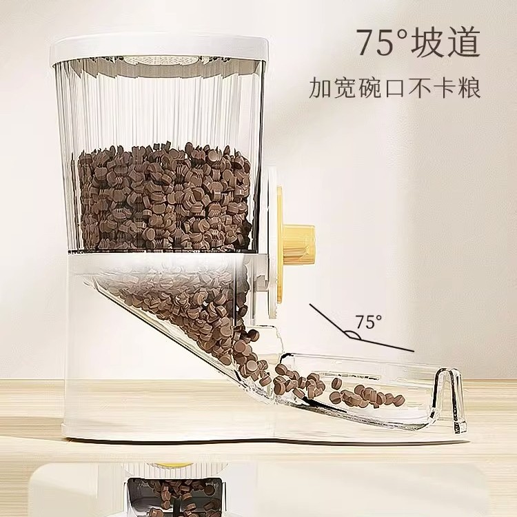 Nueva jaula de mascotas alimentador automático anti-golpe colgante gato perro dispositivo de beber gato tazón de perro al por mayor