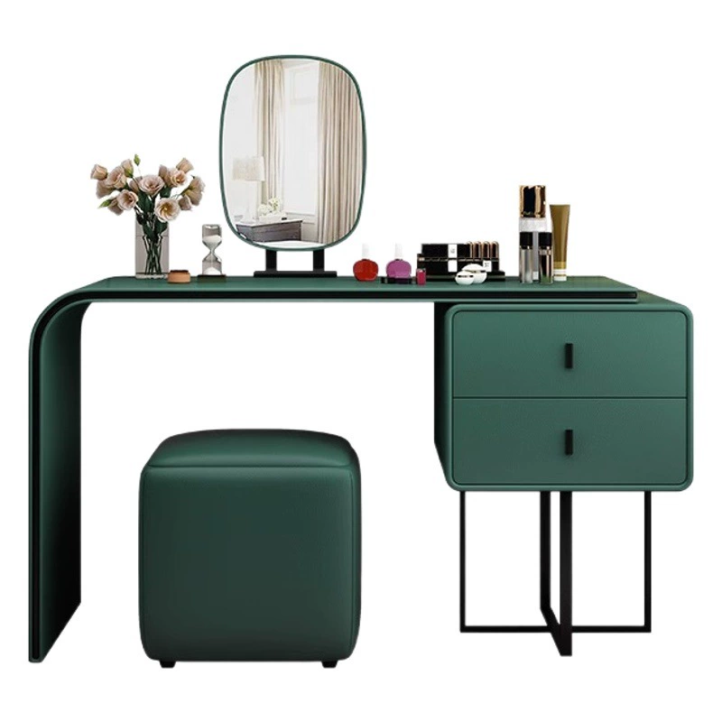 Итальянский легкий роскошный интернет модный туалетный столик для спальни маленький современный простой макияж стол Шкаф Для Хранения Встроенный туалетный столик