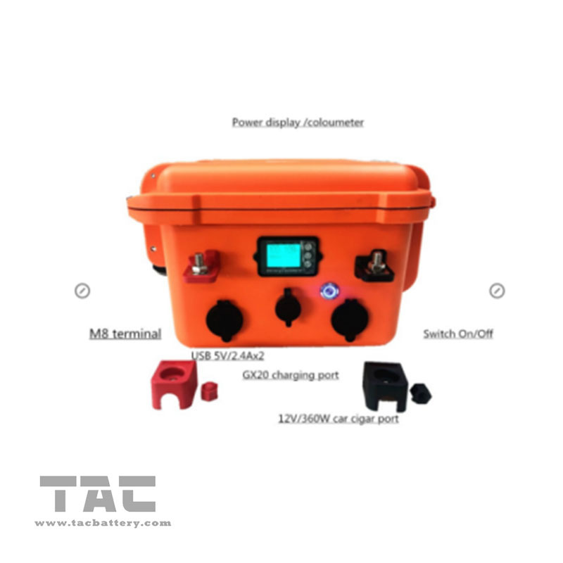 12.8v 110Ah磷酸铁锂便携储能电池组 12.8v锂电池 ，12V渔船电池