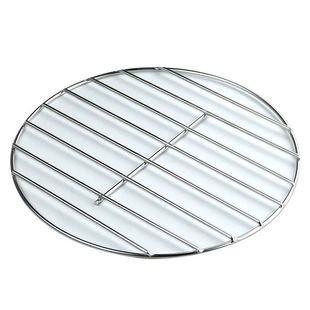 Round Stainless Steel Grill Mesh Grill Rack Thickened Steamer Barbecue Grating Grate Grill Mesh Steaming Chip Press Meat Curtain