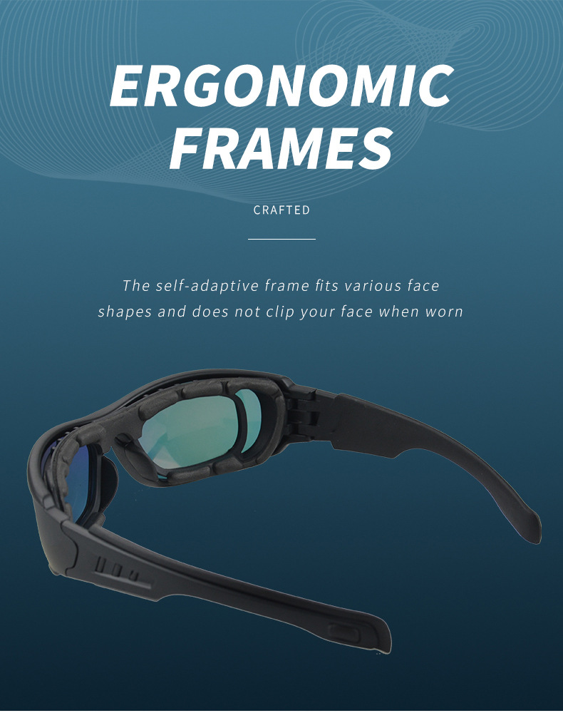 CS Field Anti impact Exercise Tactical Goggles Explosion proof Safety Sports Shooting Glasses_voghion.com