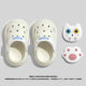 Baby Slippers Girls Summer 2024 New 1-3 Years Old Indoor Soft Bottom Non-slip Breathable Baby Hole Shoes
