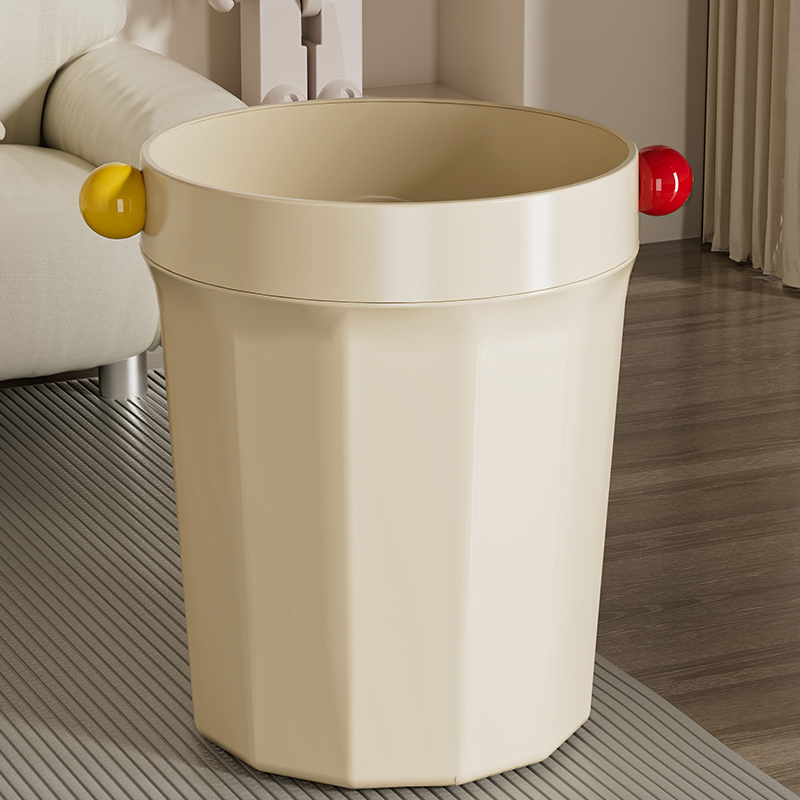 Trash Can for Home Living Room New Large Size Large Capacity High-Value Toilet Bathroom Bedroom Paper Basket Dormitory Students Trash Can for Home Living Room New Large Size Large Capacity High-Value Toilet Bathroom Bedroom Paper Basket Dormitory Students