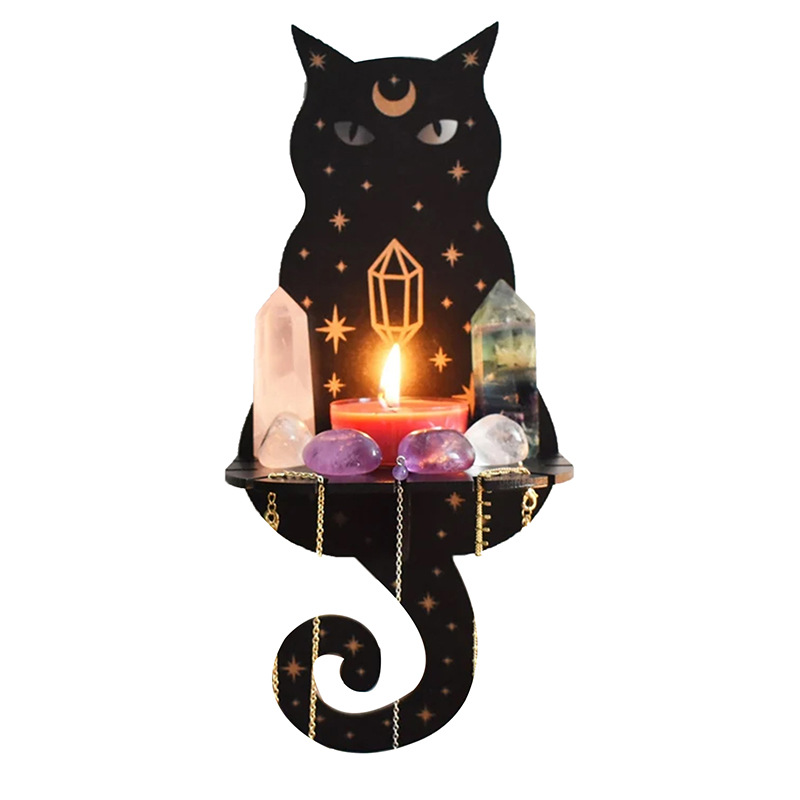 Wooden Wall Candle Holder 5