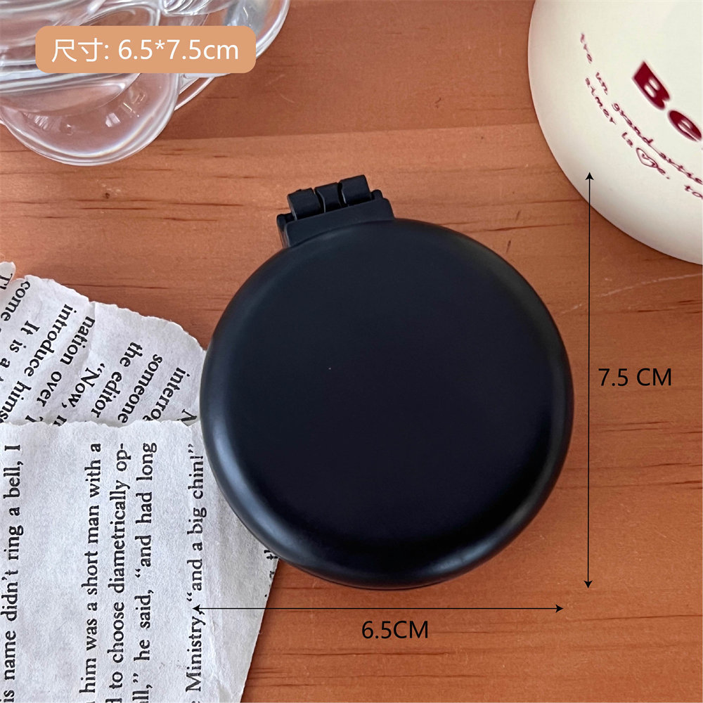 Estilo coreano INS de dibujos animados lindo suave lindo espejo integrado mini portátil peine airbag cojín de aire peine masaje peine