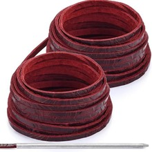 牛皮鞋带,皮革条绳,全粒面牛皮带用于编织、鞋子、珠宝制作