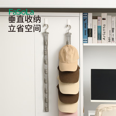 FaSoLa帽子収納家庭用帽子神器穴開け防止ドア裏帽子棚寮箪笥フックハンチング