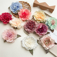 芙蓉牡丹花发夹女头花头饰发饰2024新款高端抓夹侧边鸭嘴夹子发卡