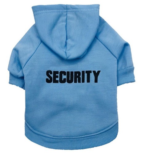 Pet supplies, dog clothes, fleece hooded security pet sweatshirts wholesale, Teddy clothes, autumn and winter styles