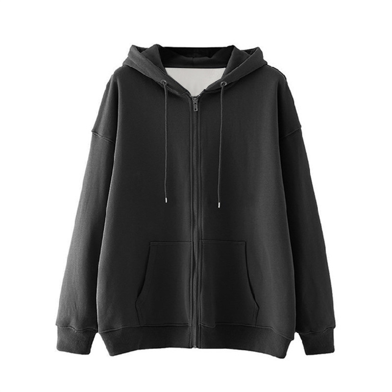 开衫卫衣定制秋冬加绒拉链帽衫工作服活动团建服饰广告衫订做跨境|undefined