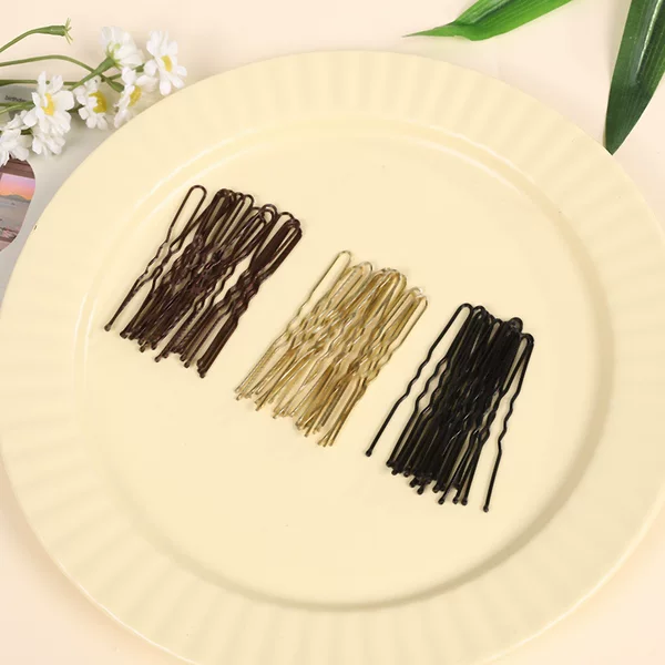 Hairpin clip black clip broken hair clip makeup artist fixed hair clip U-shaped clip hair accessories hair clip