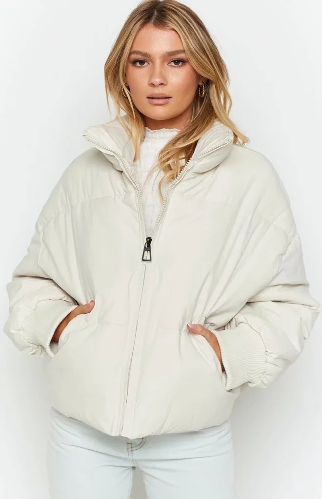2024 Winter New Women's European Fashion Loose Slimming Warm Puffer Short Lazy Style Down Cotton Jacket_ecoleips.com