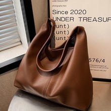 大容量包包女包2025新款夏季高级感小众上课通勤包百搭单肩托特包