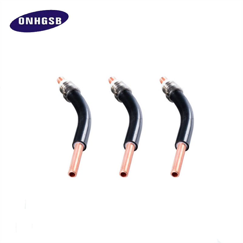 厂家生产批发PSF枪管焊枪连杆保护嘴套装焊枪配件焊枪喷管弯管