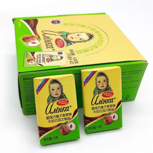 Russian food mini big head doll chocolate Ailianqiao chocolate snacks 630g one piece drop shipping